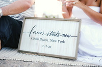 Cedar Beach Surprise Proposal